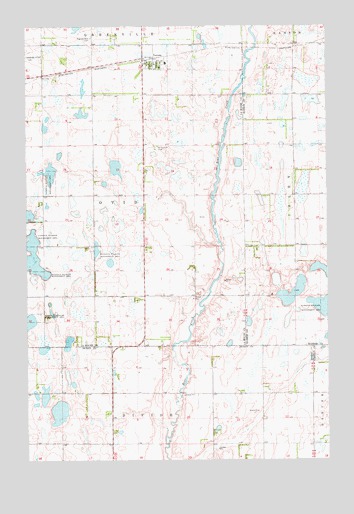Verona, ND USGS Topographic Map