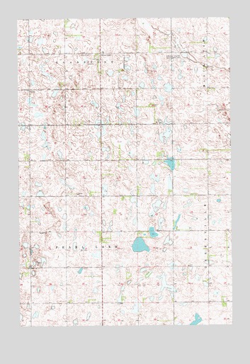 Verona NW, ND USGS Topographic Map