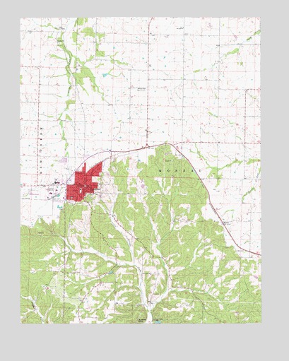 Versailles, MO USGS Topographic Map