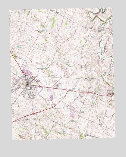 Versailles, KY USGS Topographic Map