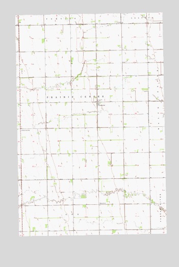 Veseleyville, ND USGS Topographic Map