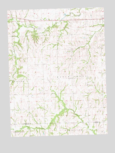 Vesta, NE USGS Topographic Map