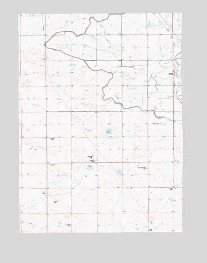 Veteran, WY USGS Topographic Map