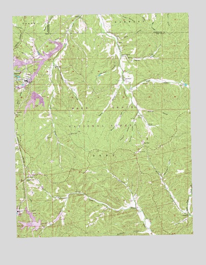 Viburnum East, MO USGS Topographic Map