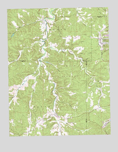 Viburnum West, MO USGS Topographic Map
