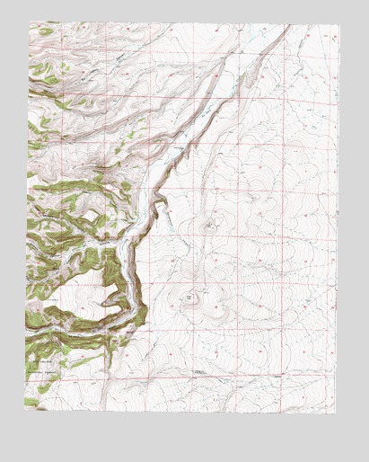 Vicente Canyon, CO USGS Topographic Map