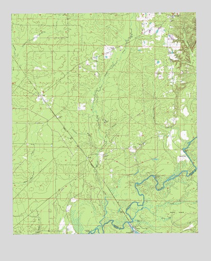 Vick, AR USGS Topographic Map