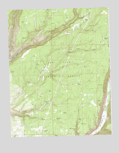 Boggy Draw, CO USGS Topographic Map