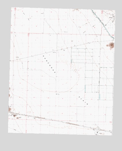 Vicksburg, AZ USGS Topographic Map