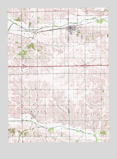 Victor, IA USGS Topographic Map