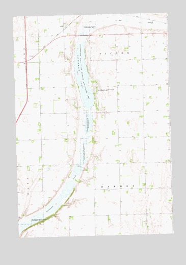 Victor, SD USGS Topographic Map