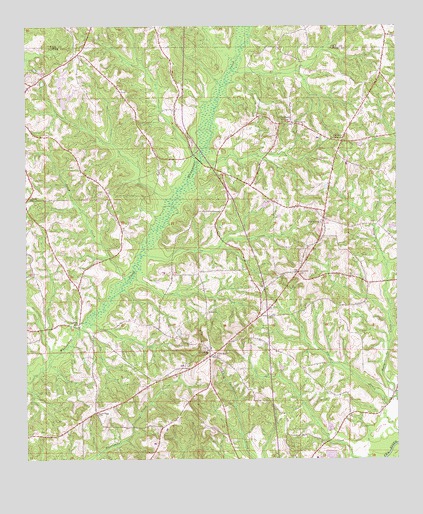 Victoria, AL USGS Topographic Map