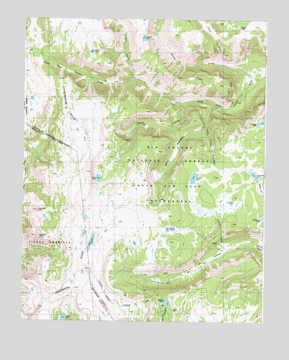 Victoria Lake, CO USGS Topographic Map