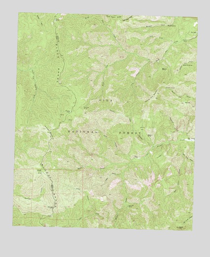 Victorio Park, NM USGS Topographic Map