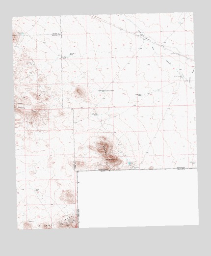 Victorio Ranch, NM USGS Topographic Map