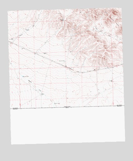 Victorio Ranch SE, NM USGS Topographic Map