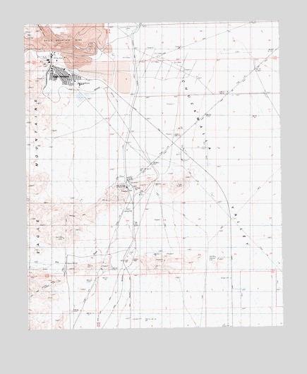 Victory Pass, CA USGS Topographic Map