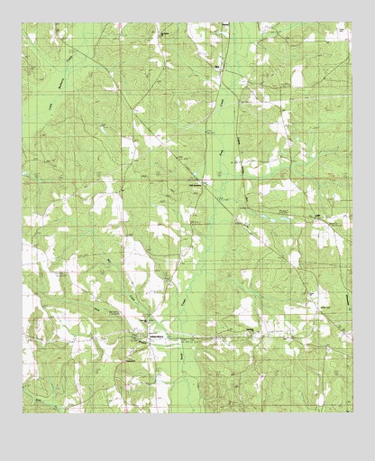 Vida, AL USGS Topographic Map