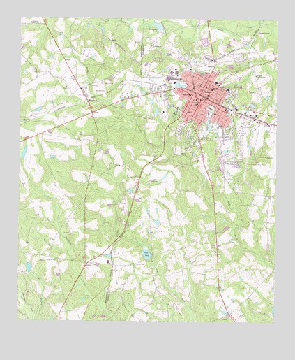 Vidalia, GA USGS Topographic Map