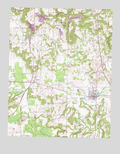 Vienna, IL USGS Topographic Map
