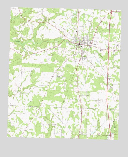Vienna, GA USGS Topographic Map