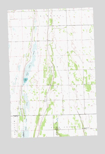 Viking SW, MN USGS Topographic Map