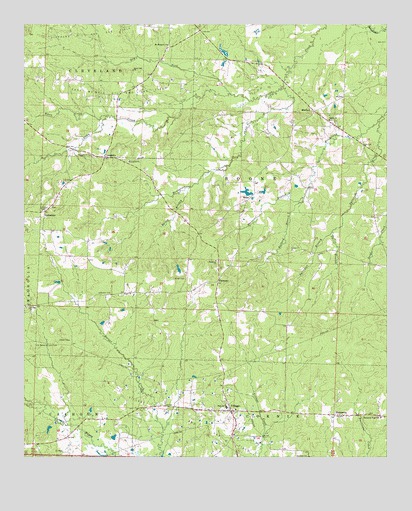 Village, AR USGS Topographic Map