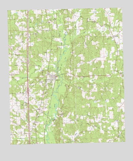 Bogue Chitto, MS USGS Topographic Map