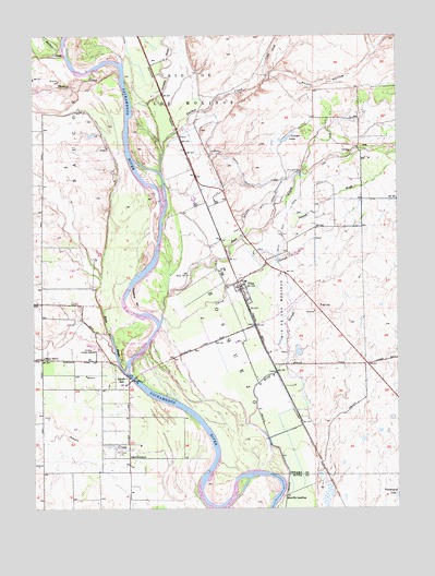 Vina, CA USGS Topographic Map