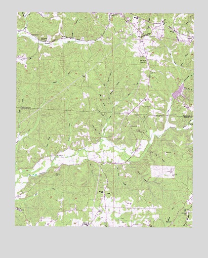 Vina, AL USGS Topographic Map