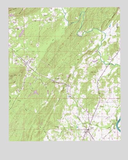 Vincent, AL USGS Topographic Map