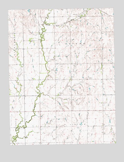 Vine Creek, KS USGS Topographic Map