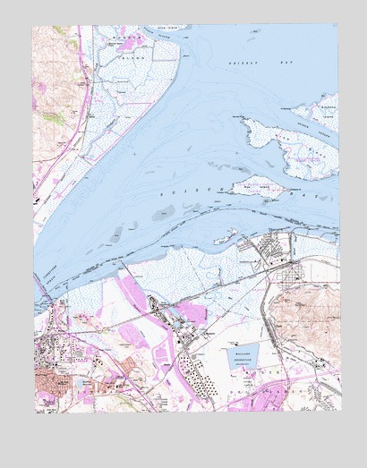 Vine Hill, CA USGS Topographic Map
