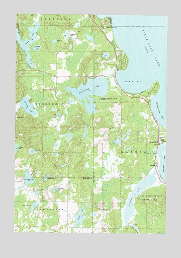 Vineland, MN USGS Topographic Map