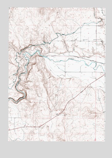 Vines Hill, OR USGS Topographic Map
