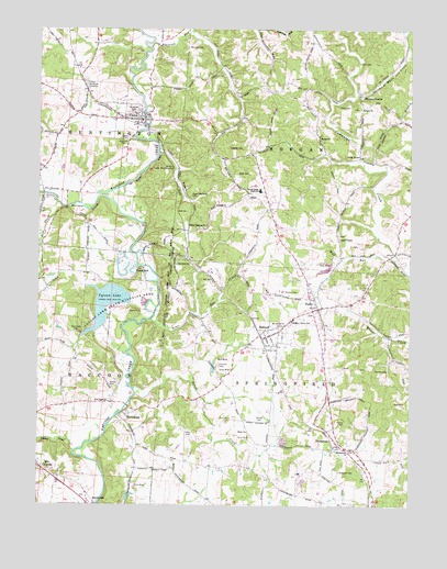 Vinton, OH USGS Topographic Map