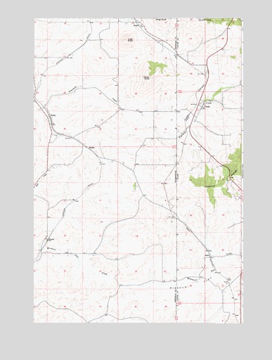 Viola, ID USGS Topographic Map