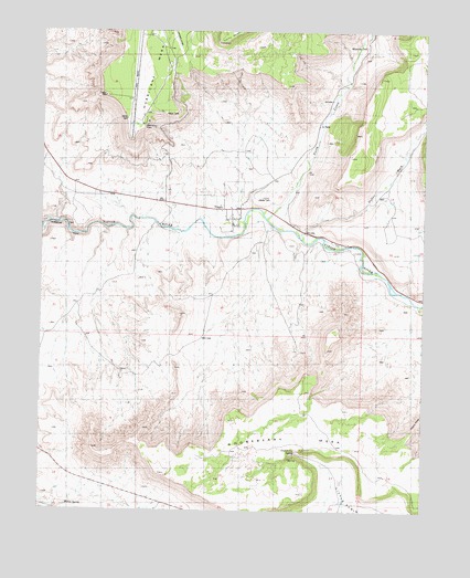 Virgin, UT USGS Topographic Map