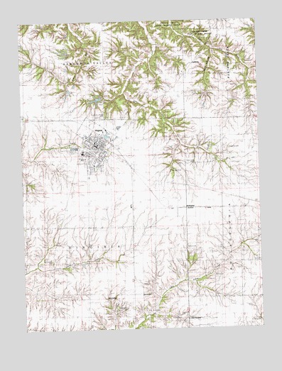 Virginia, IL USGS Topographic Map