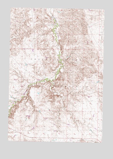 Virginia, SD USGS Topographic Map