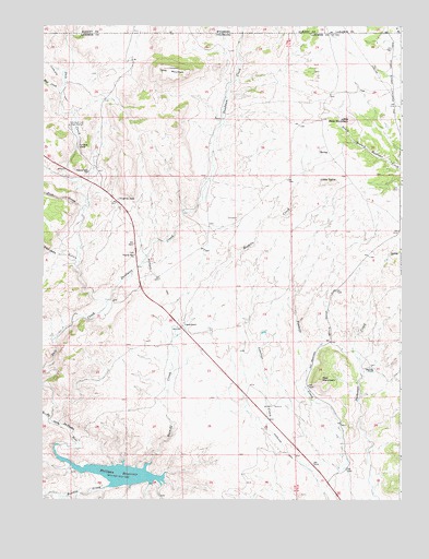 Virginia Dale, CO USGS Topographic Map