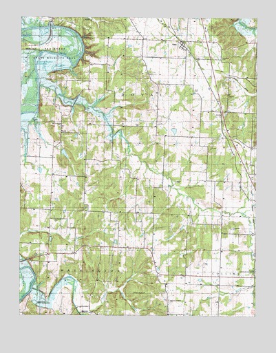 Vista, MO USGS Topographic Map