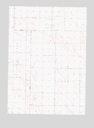 Vivian SE, SD USGS Topographic Map