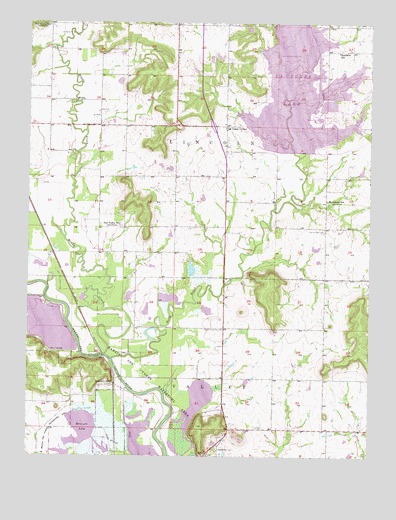 Boicourt, KS USGS Topographic Map