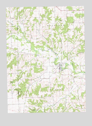 Volga, IA USGS Topographic Map