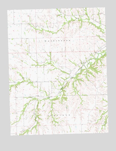 Volland, KS USGS Topographic Map