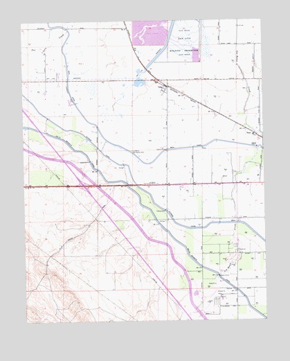 Volta, CA USGS Topographic Map