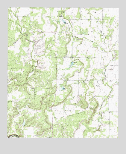 Voss, TX USGS Topographic Map