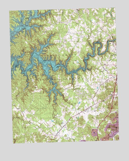 Vox, KY USGS Topographic Map