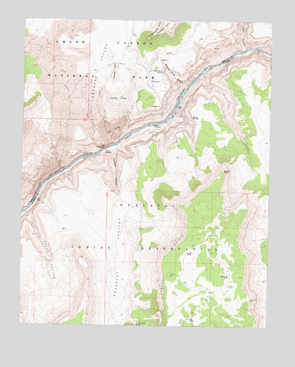 Vulcans Throne, AZ USGS Topographic Map